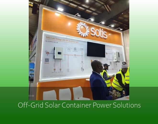 Off-Grid Solar Container Power Solutions